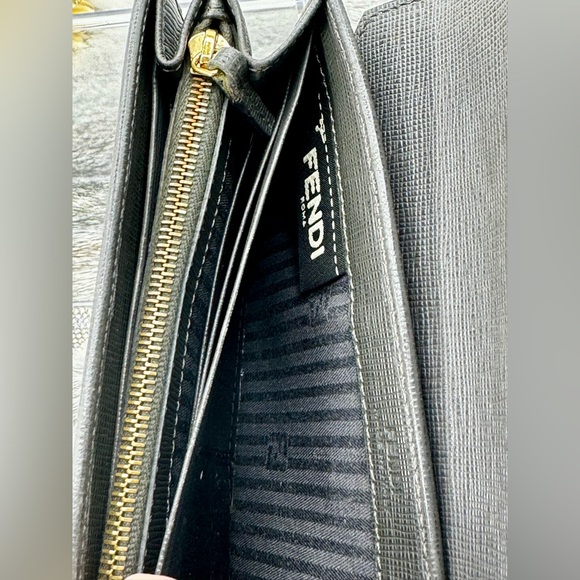 Fendi 2 Jours Leather Long Wallet - Picture 7 of 16